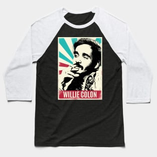 Vintage Retro Willie Colon 80s Baseball T-Shirt